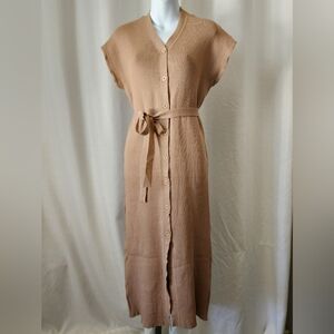 Tan Sweater Dress